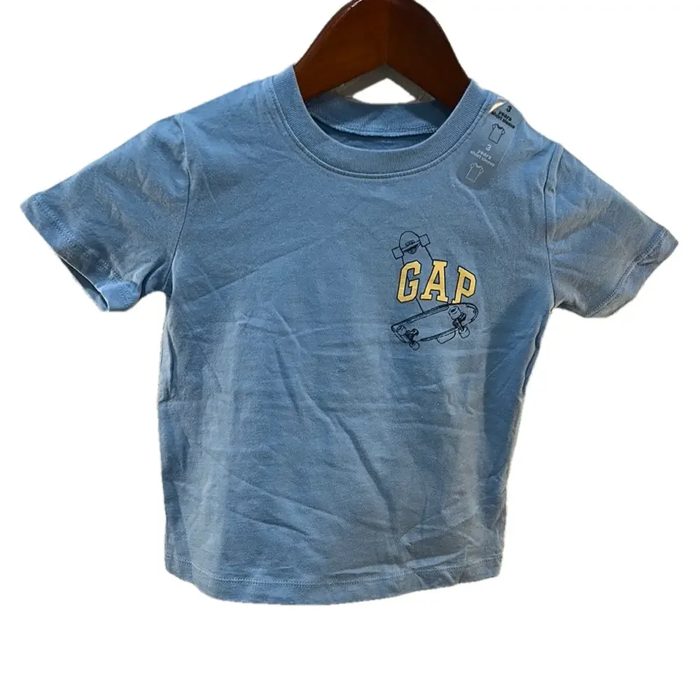 GAP Kids Blue Graphic T-Shirt size Available 3&4 NWT